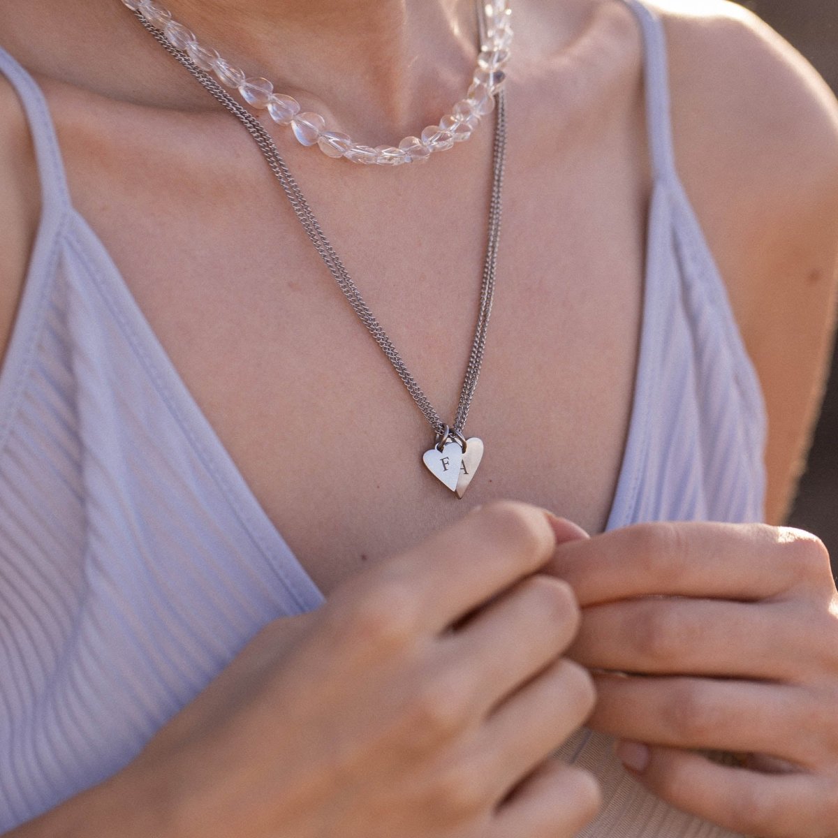 Share Love Anxiety Necklace - INT PURELEI