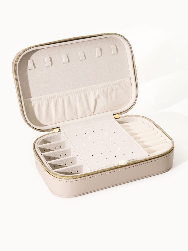 Premium Sieradendoos Beige
