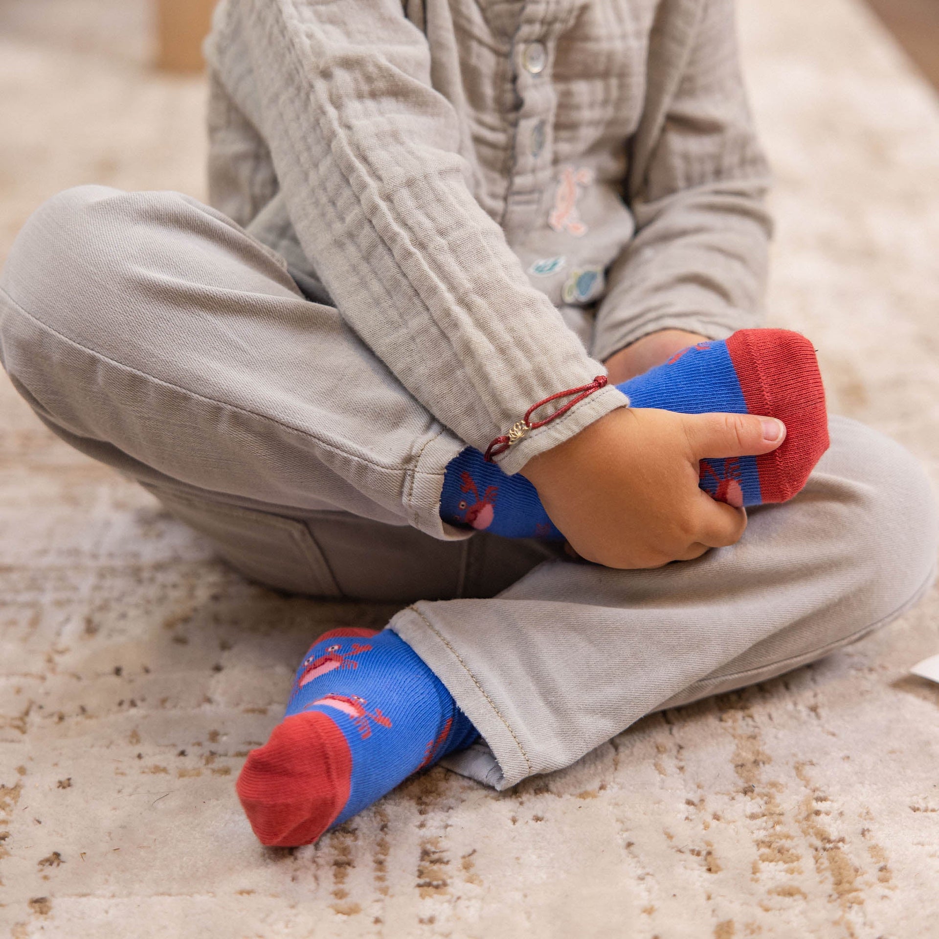 Children'S Socks Crabs