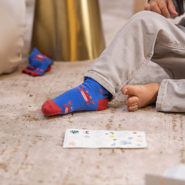 Children'S Socks Crabs