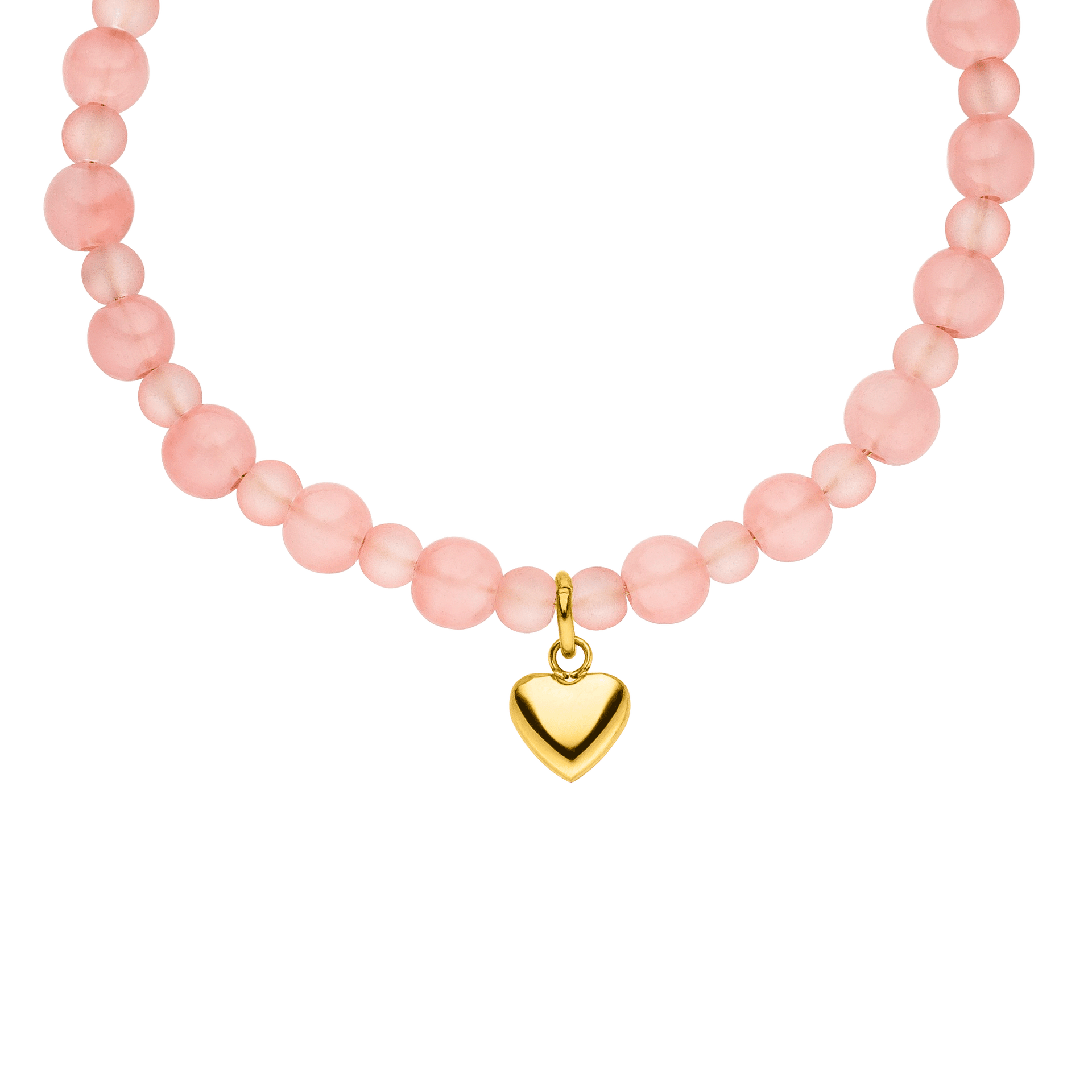 Peachy Heart Bracelet