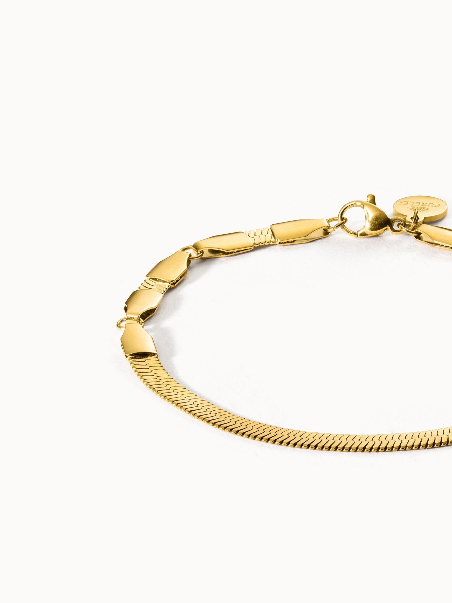 Slangenketting Armband