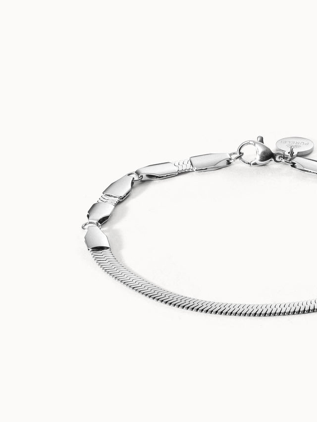 Slangenketting Armband