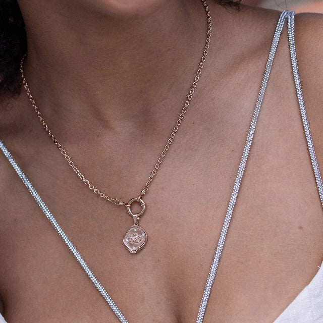 Wave Coin Charm