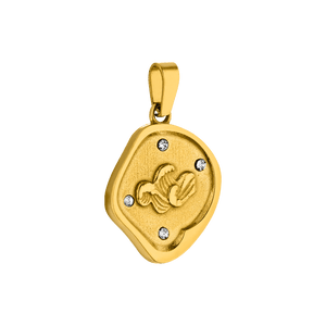 Wave Coin Charm