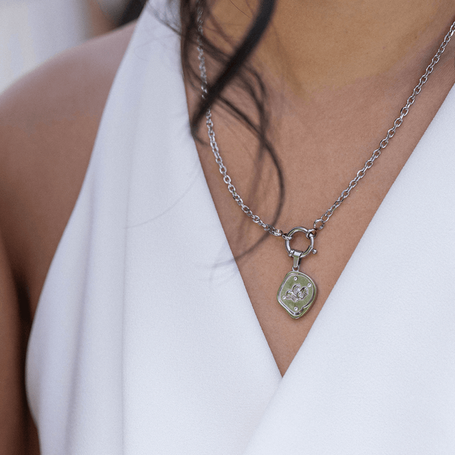 Wave Coin Charm