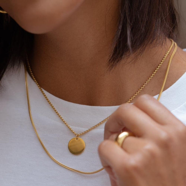 Kumu O Coin Ketting