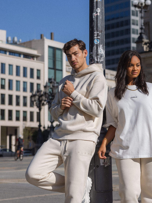 Feeling Pure Joggingbroek Beige