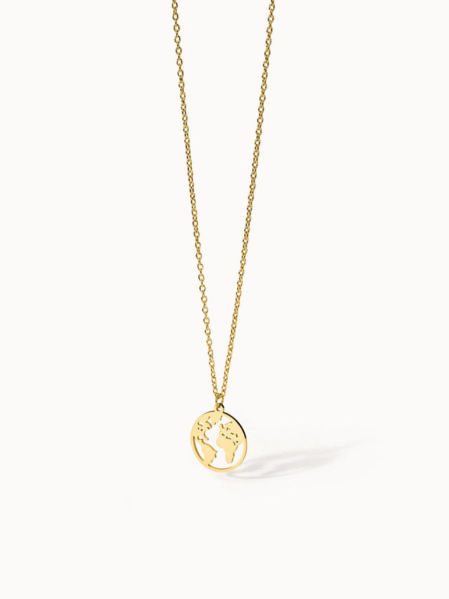 World Map Ketting