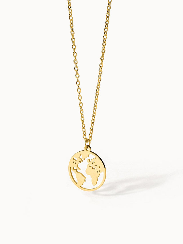World Map Ketting
