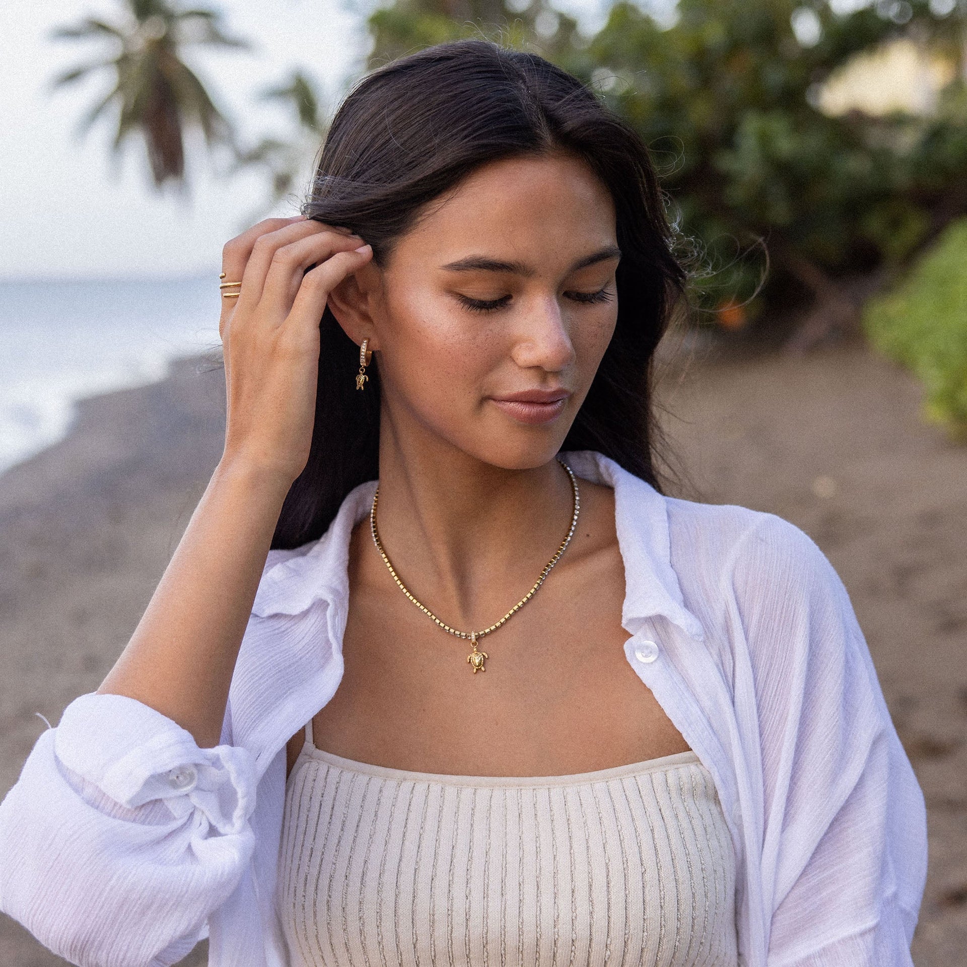 Honu White Ketting