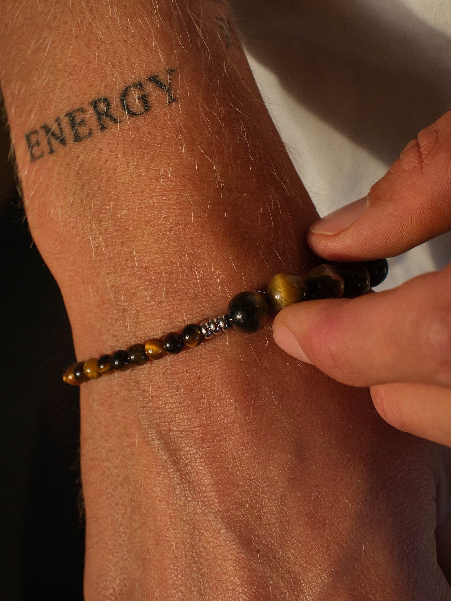 Tijgerstenen armband