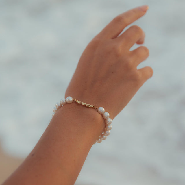 Via Pearl Armband