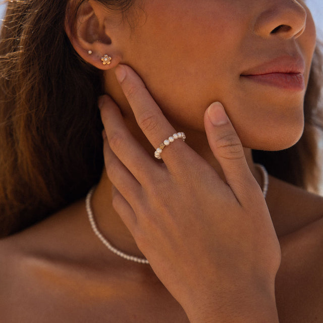 Shiny Bloom Ring