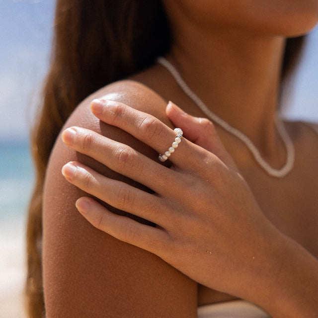 Shiny Bloom Ring