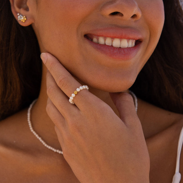Shiny Bloom Ring
