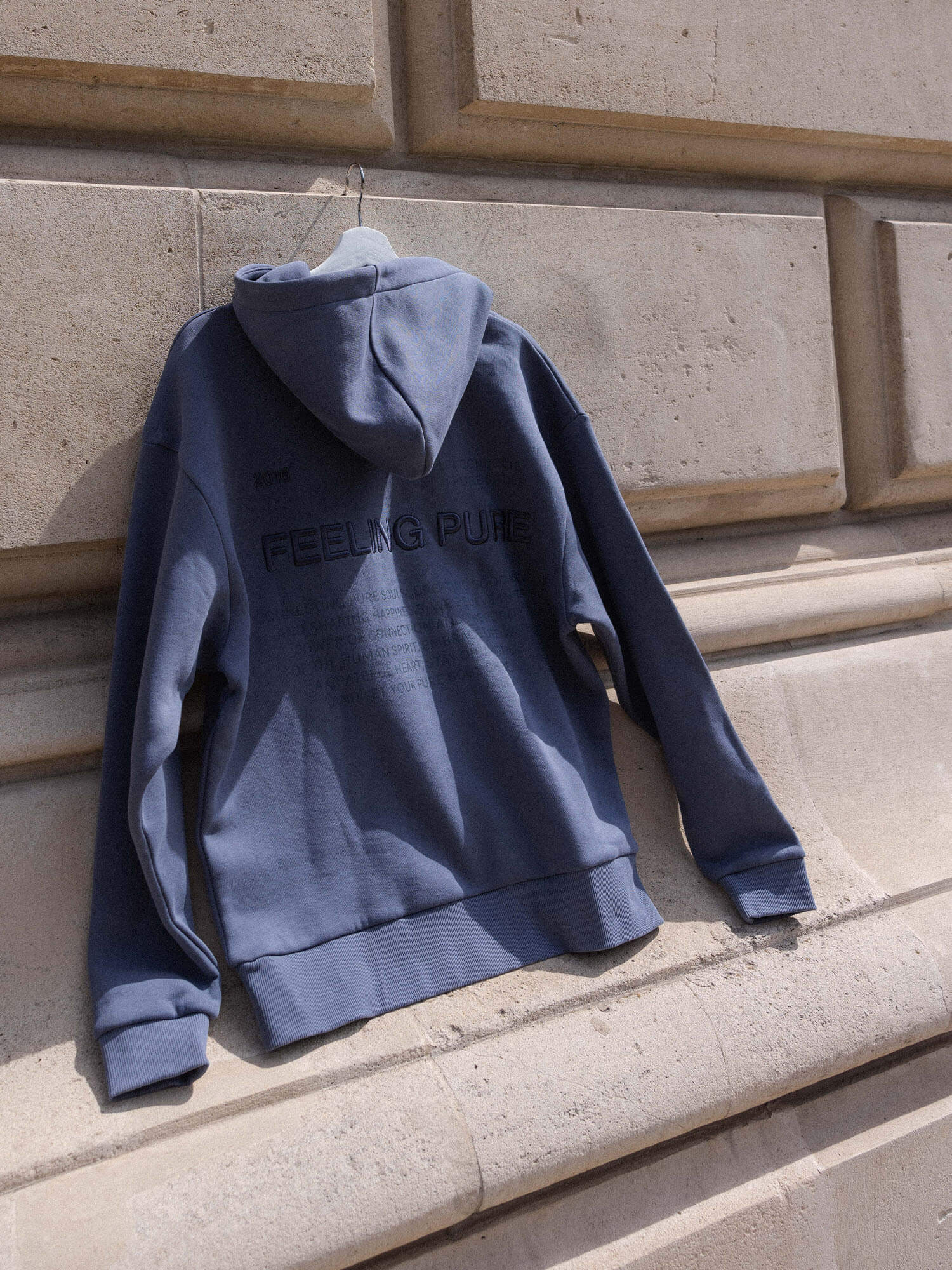 Feeling Pure Hoodie Donkerblauw