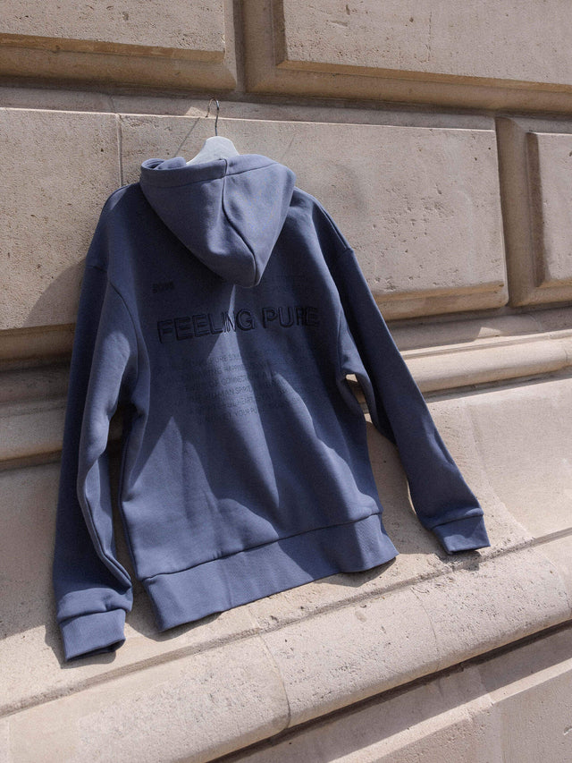 Feeling Pure Hoodie Donkerblauw