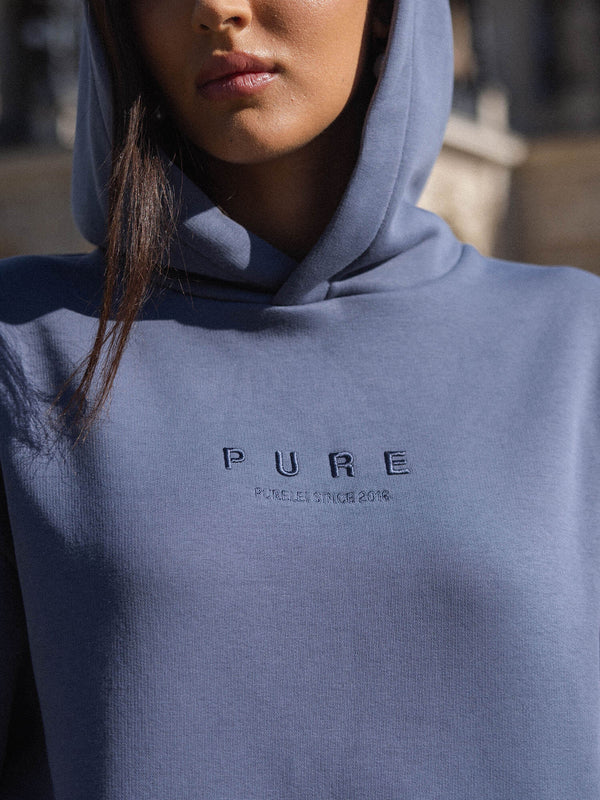 Feeling Pure Hoodie Donkerblauw