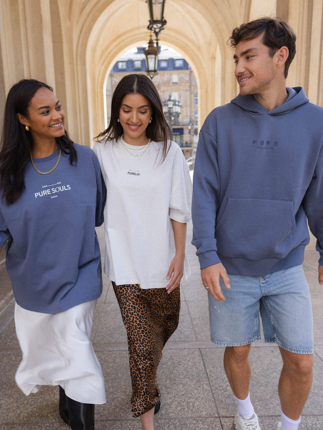 Feeling Pure Hoodie Donkerblauw