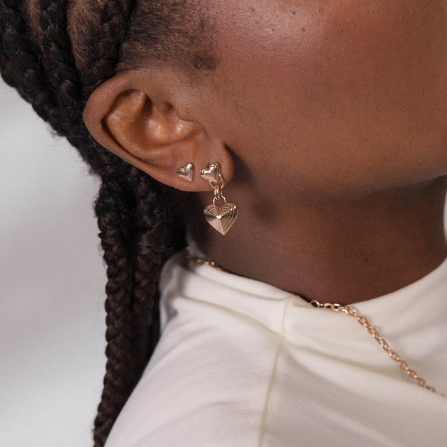 Whispering Hearts Earring