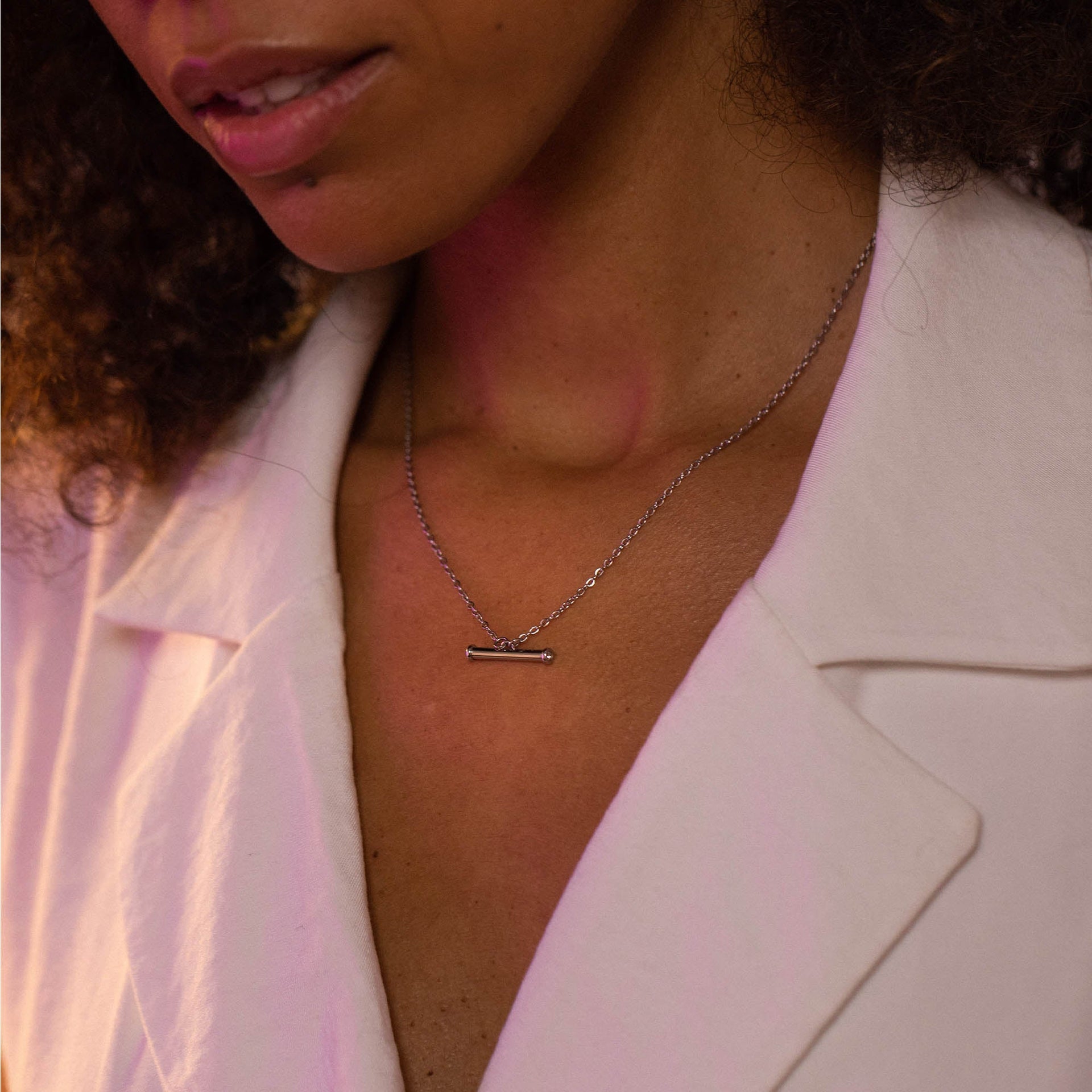 Glitter Toggle Ketting