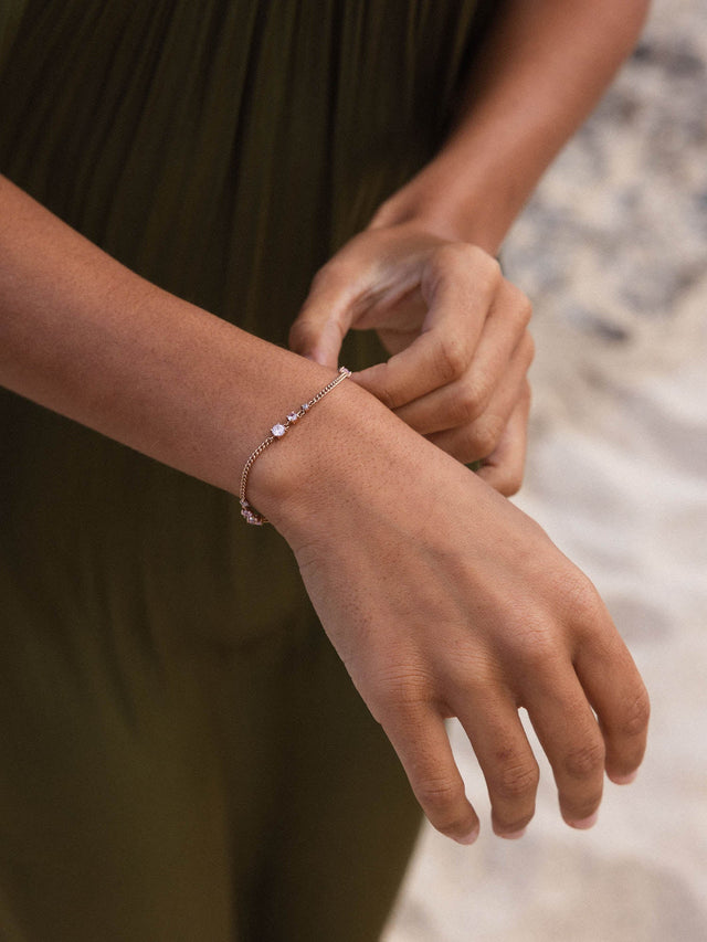 Pink Glamour Armband