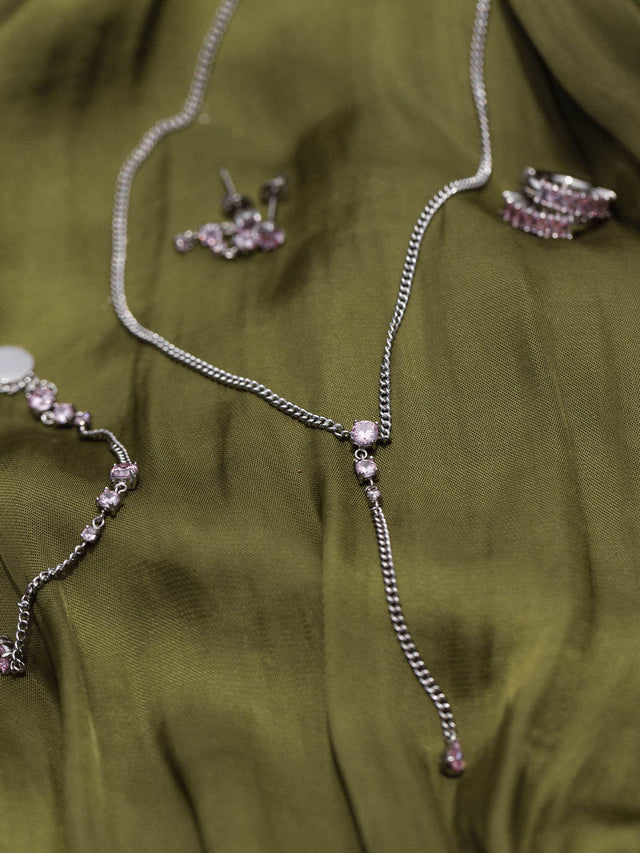 Pink Glamour Ketting