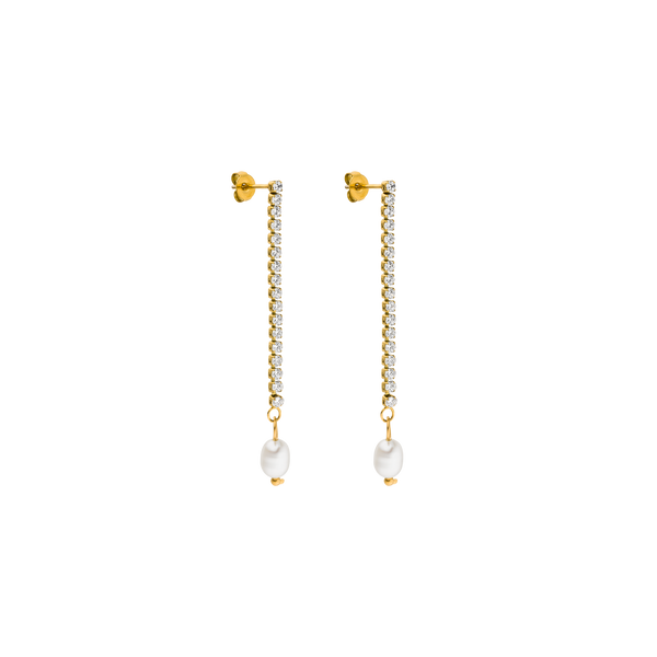 Shimmering Pearl Earring