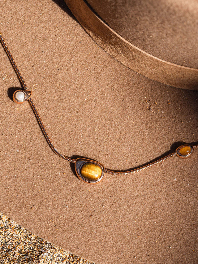 Golden Gaze Necklace