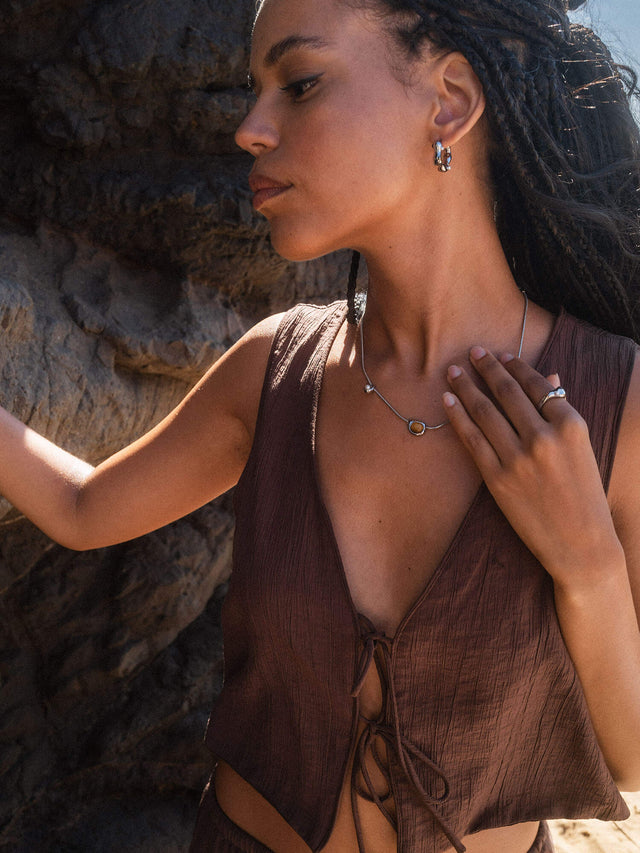 Golden Gaze Necklace