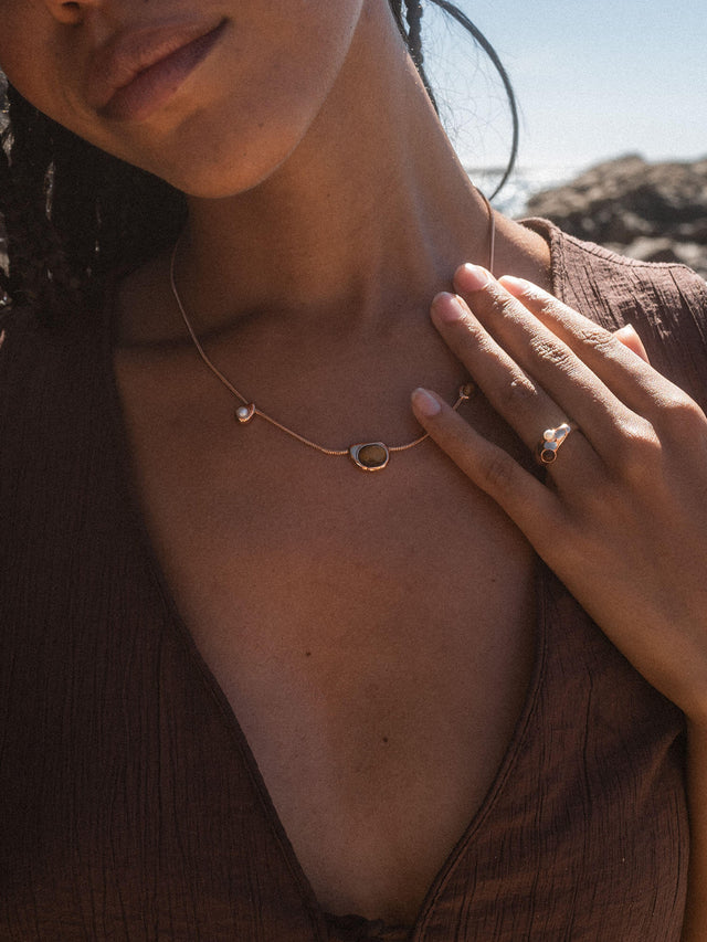 Golden Gaze Necklace