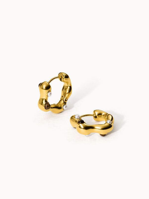 Golden Gaze Earring