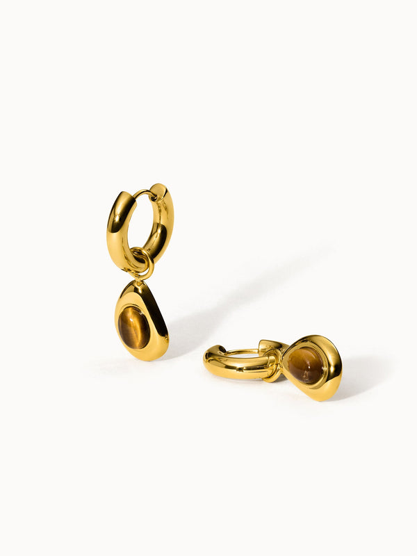Tiger's Eye Earring