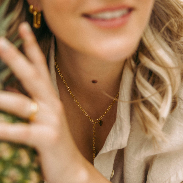 Linen Necklace