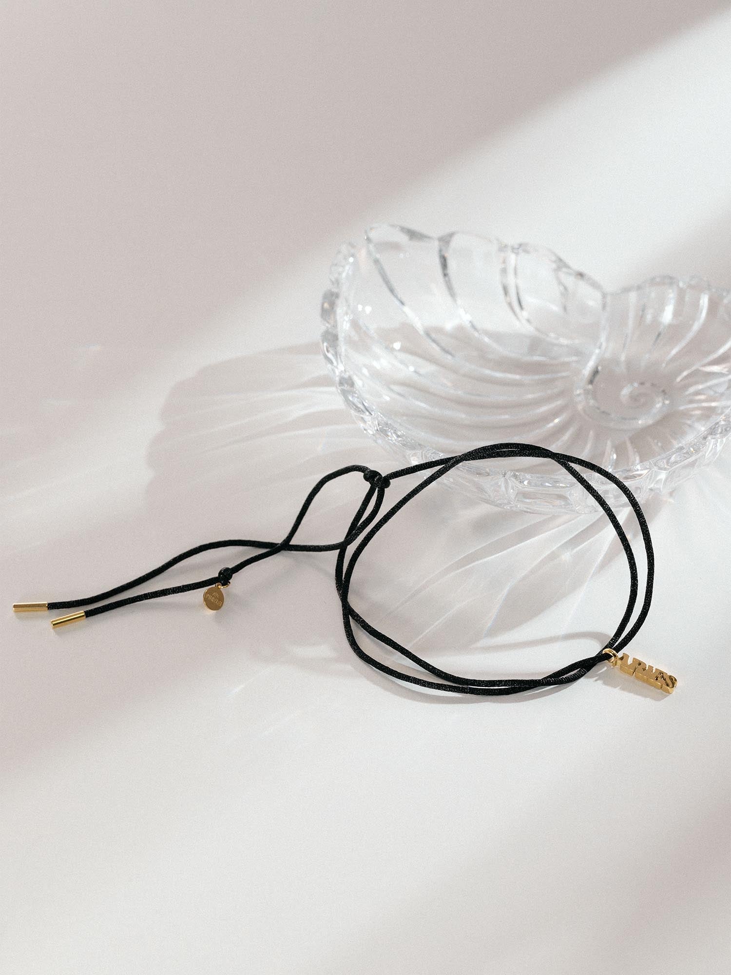 Black Satin Necklace