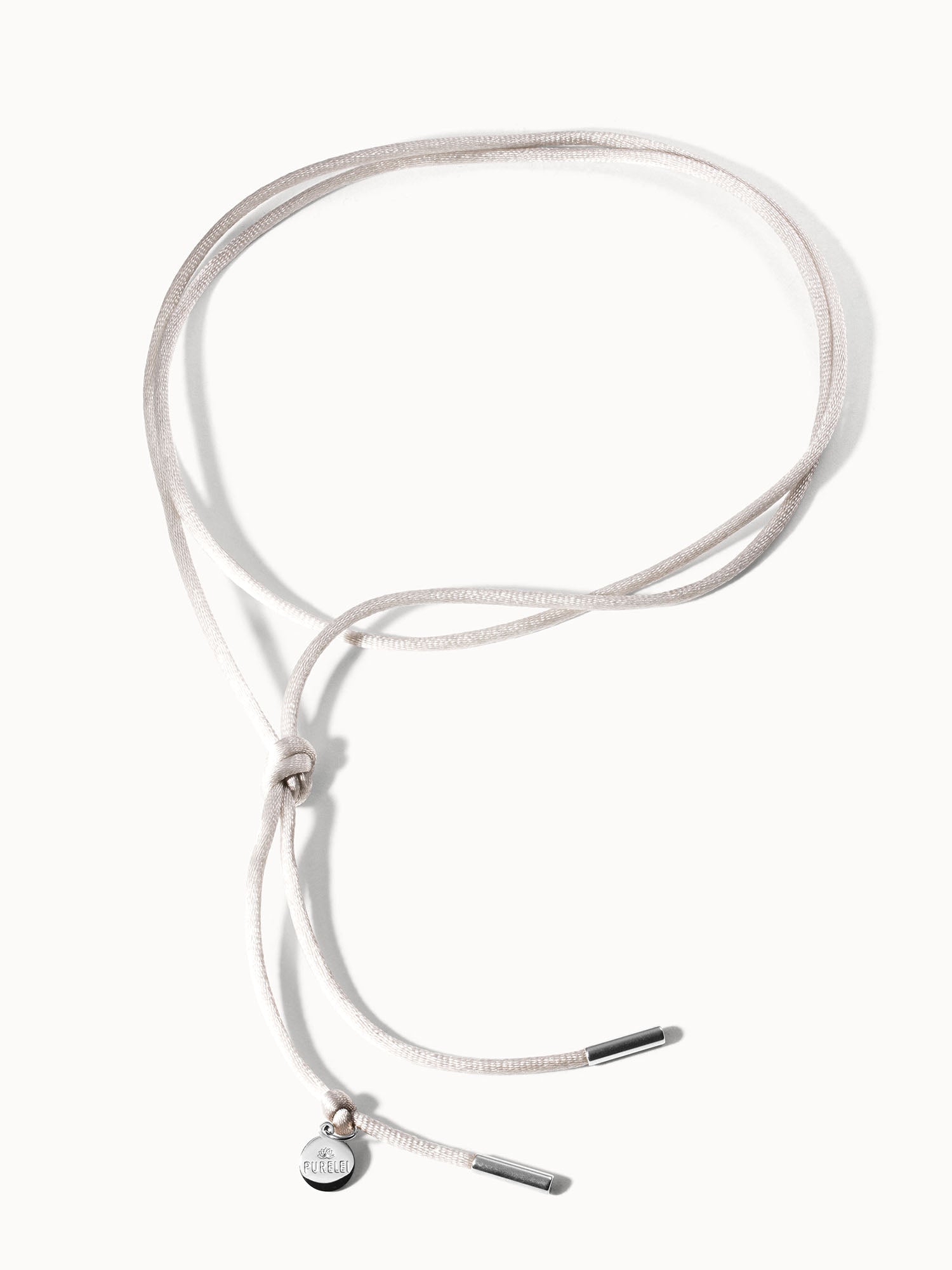 Gray Satin Ketting