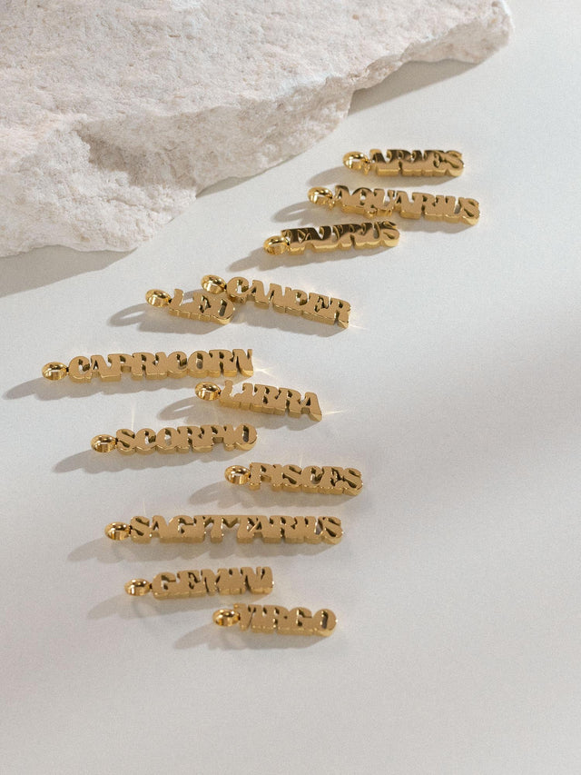 Schorpioen Letter Bedel