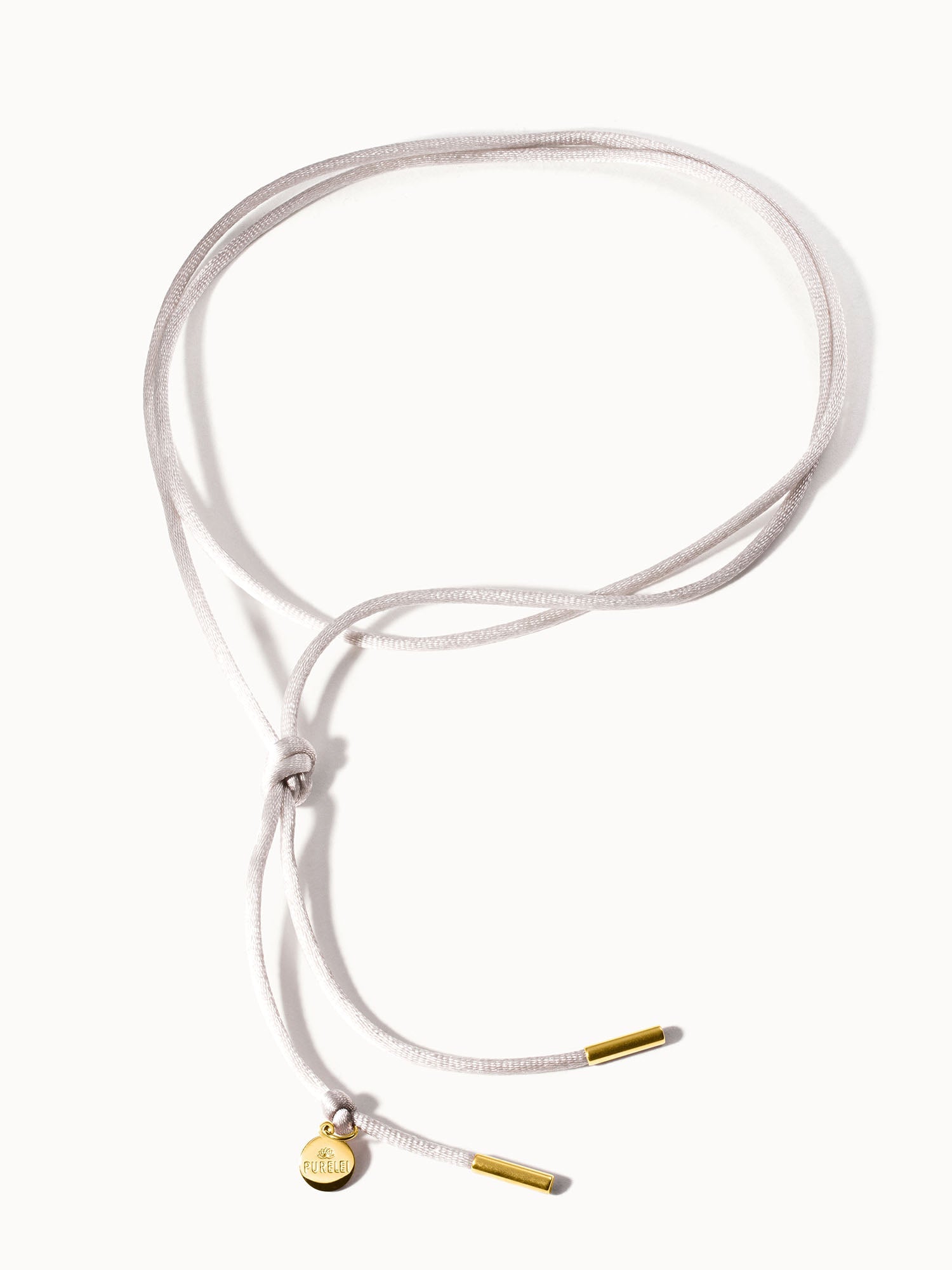 Gray Satin Ketting