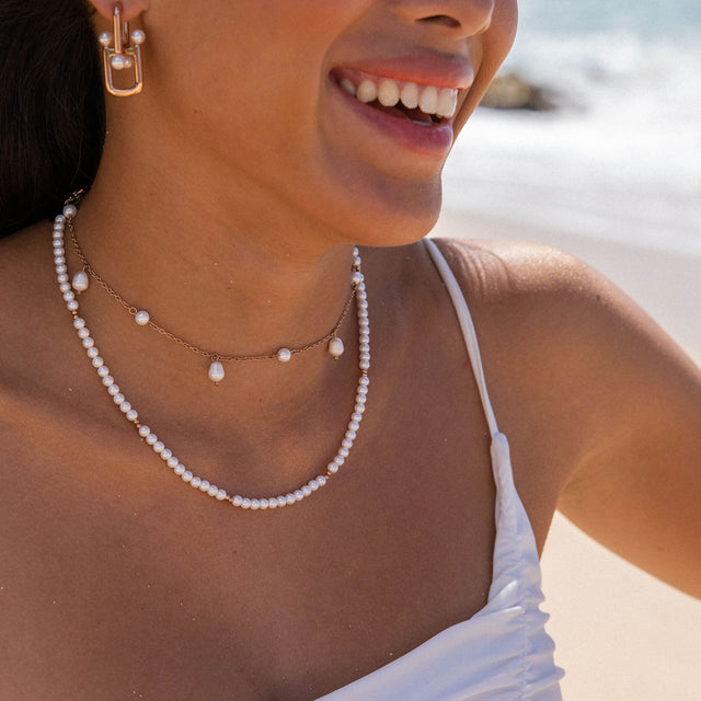 Pearl Drop Necklace