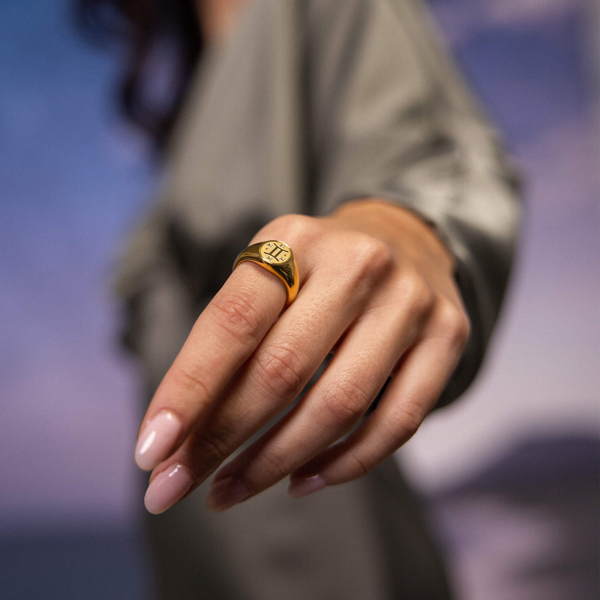 Tweelingen Zodiac Ring
