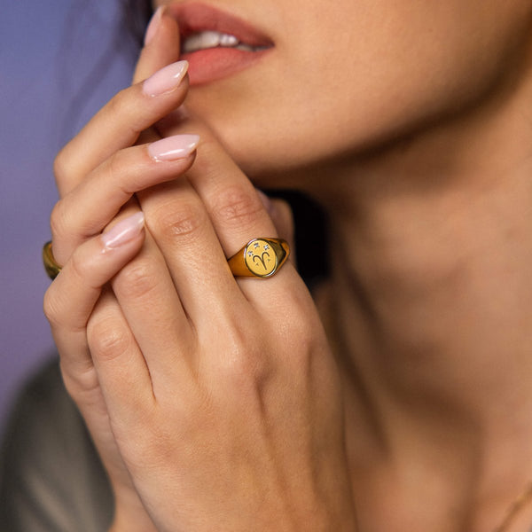 Aries Zodiac Ring - INT PURELEI