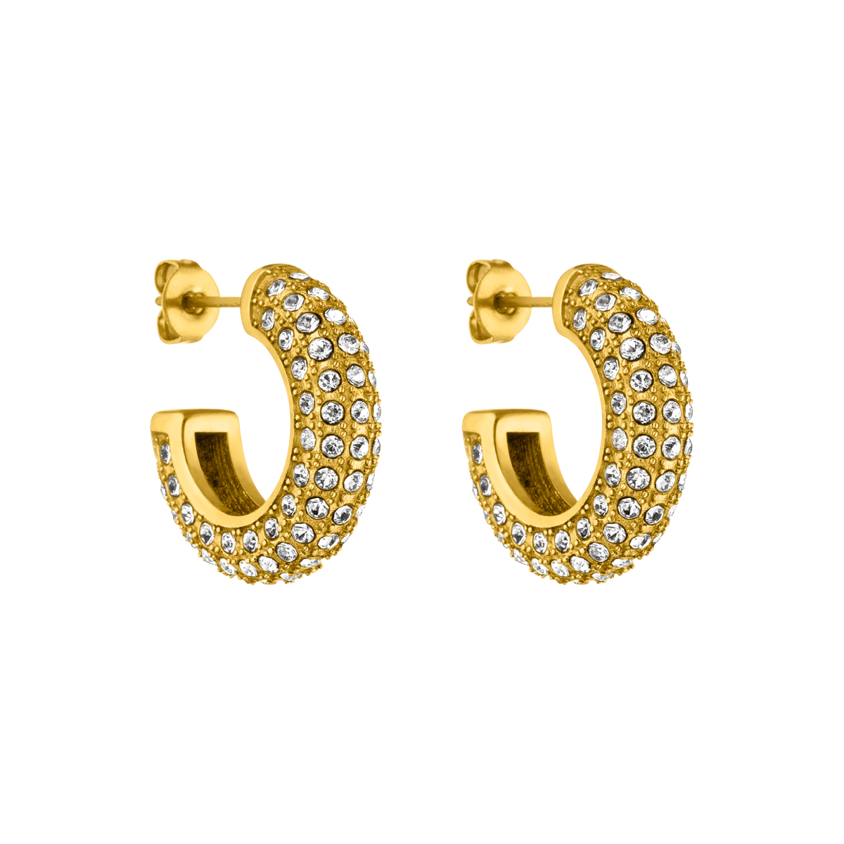 Big Glitter Earring - INT PURELEI