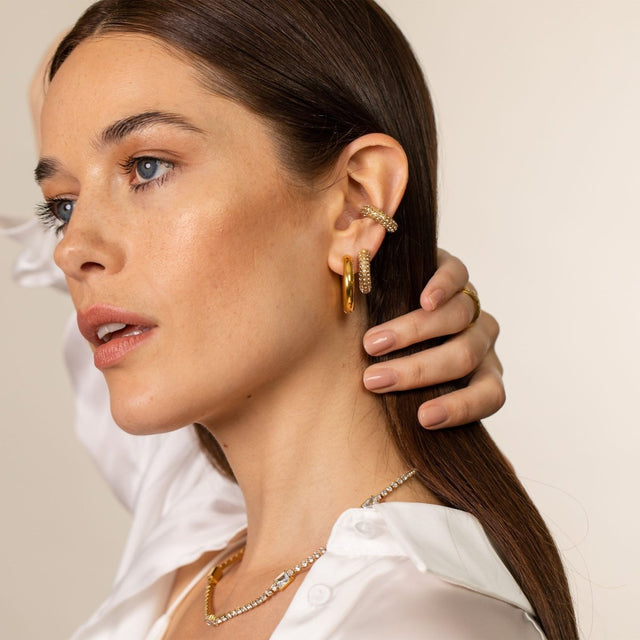 Big Glitter Earring - INT PURELEI