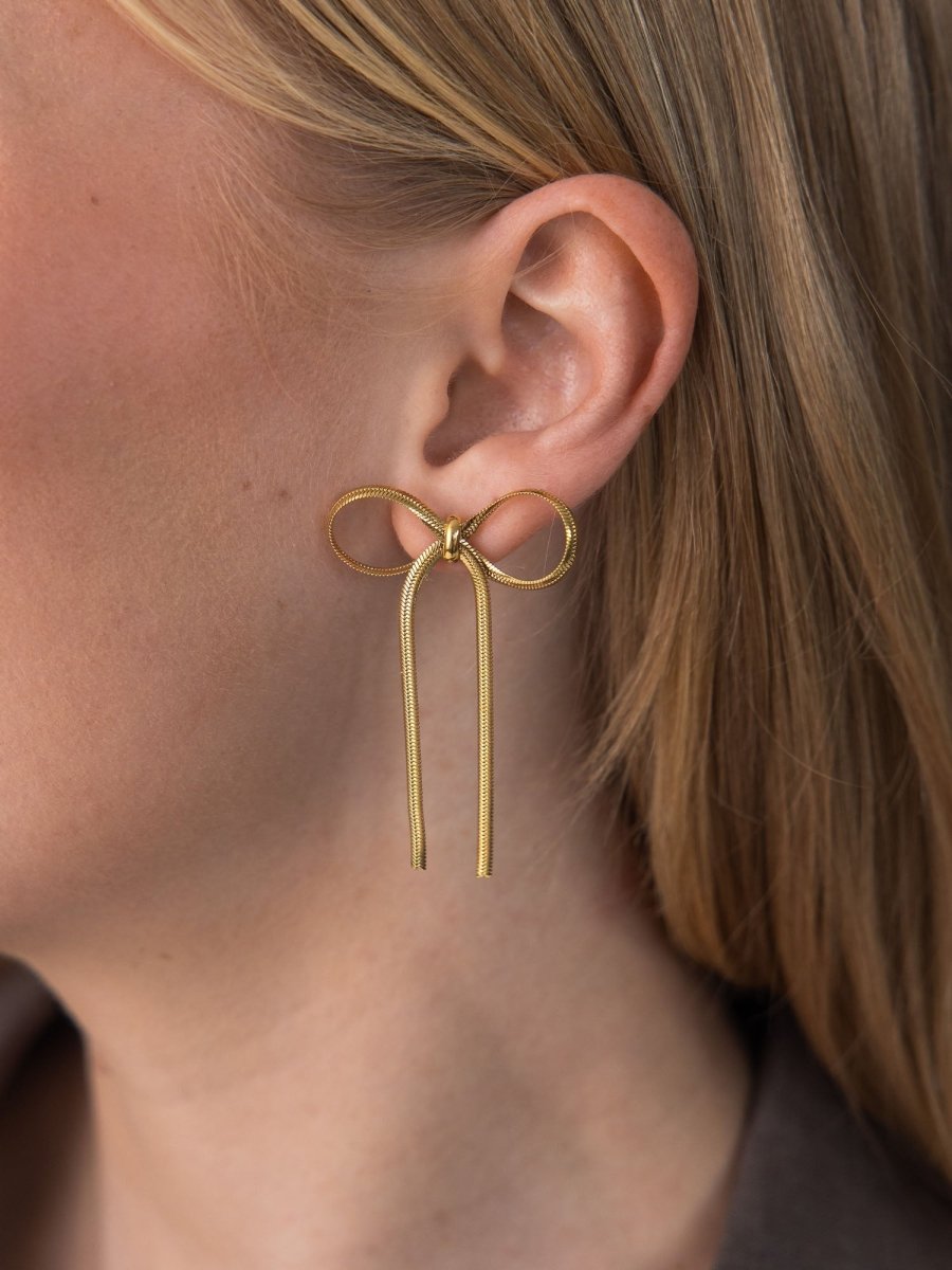 Bow Earrings - INT PURELEI