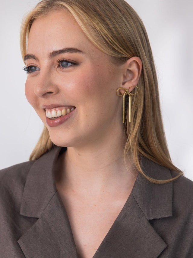 Bow Earrings - INT PURELEI