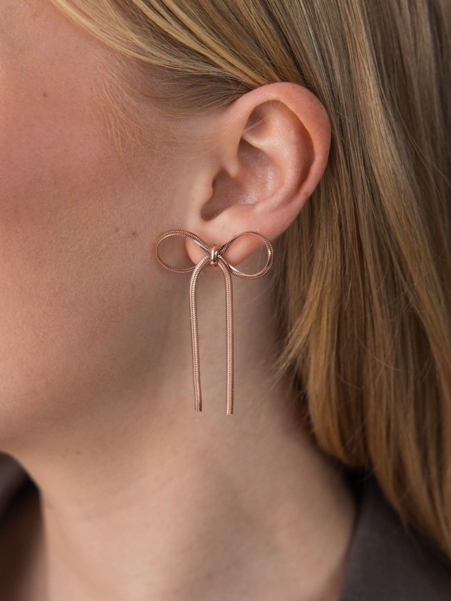 Bow Earrings - INT PURELEI