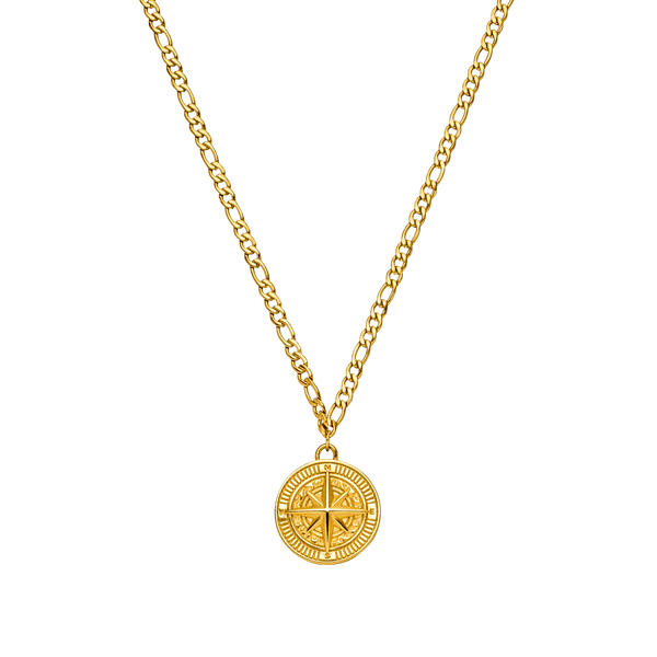 Compass Men Necklace - INT PURELEI