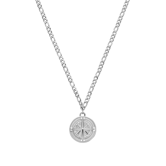 Compass Men Necklace - INT PURELEI