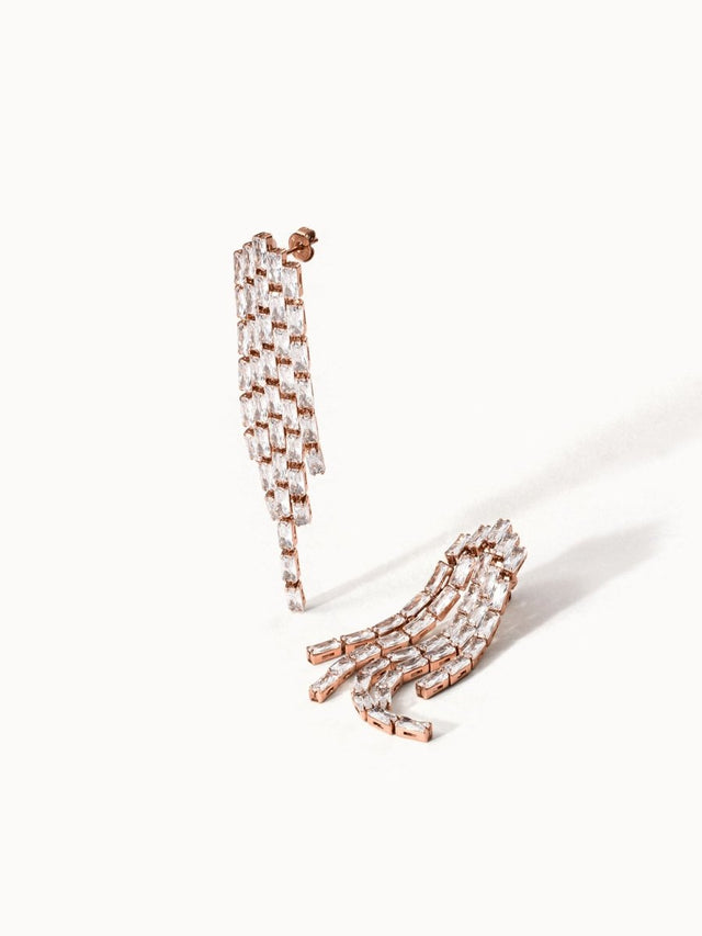 Crystal Glow Earring - INT PURELEI